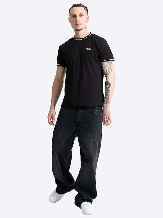 Cuffley Athletic T-shirt Black/Ecru