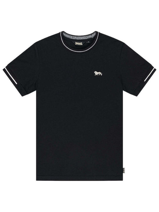 Cuffley Athletic T-shirt Black/Ecru