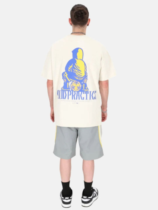 T-shirt Μπεζ