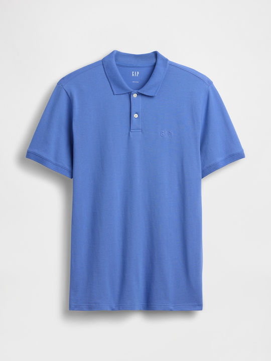 Polo Herrenbluse Cabana Blau