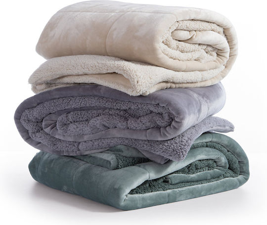 Nef-Nef Homeware Duvet Cover Queen 220x240cm Singular Gray 220 GSMGsm