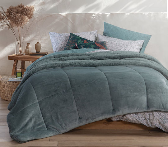 Nef-Nef Homeware Duvet Cover Queen 220x240cm Singular Gray 220 GSMGsm