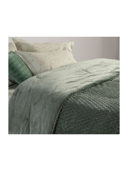 Nef-Nef Homeware Bettbezug Großes Doppelbett 220x240cm Lernia Mauve 740 GSMGsm