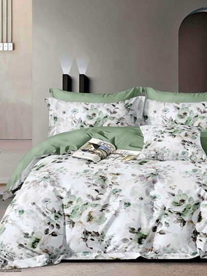 Palamaiki Bettdecke Großes Doppelbett mit Microfiber-Füllung 230x250cm Zen108 Mehrfarbig