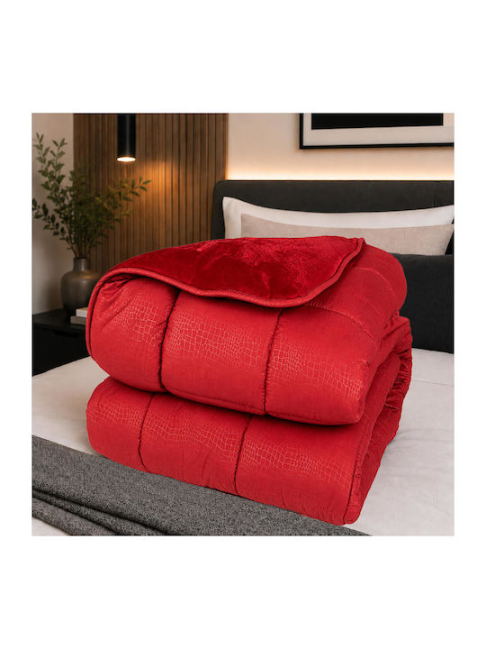 Astron Italy Bettbezug Großes Doppelbett 220x240cm Wine 90 GSMGsm