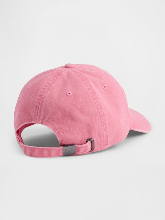 Καπέλο Baseball Washed Λογότυπο Elle Pink Καπέλο Baseball Washed Λογότυπο Elle Pink