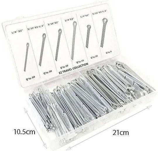 Pinii Multifuncționali 144 Bucăți – Cotter Pin Assortment Z692910