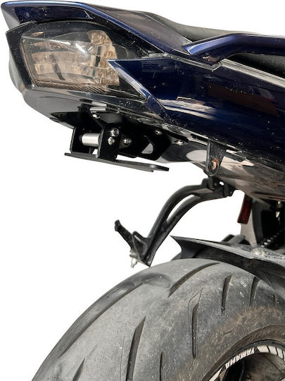 Αναδιπλούμενη Βάση Πινακίδας Yamaha Fazer Fz1 / Fz8 2006-2015 (με Κουμπί)