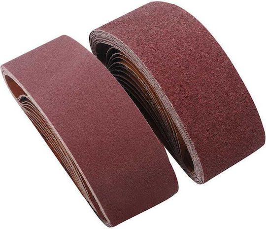 Kraft & Dele Bandă de Șlefuire K150 75x537mm Set 10 Bucăți