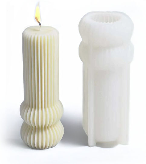 Silikonform Kerzen Römer Säule