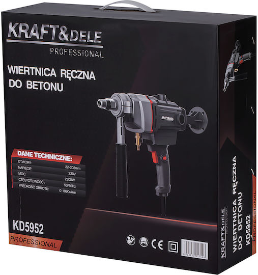 Бормашина За Бетон 2300w Kd5952