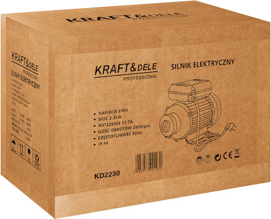 Elektrischer Motor 2.2kw 230v Kraft & Dele