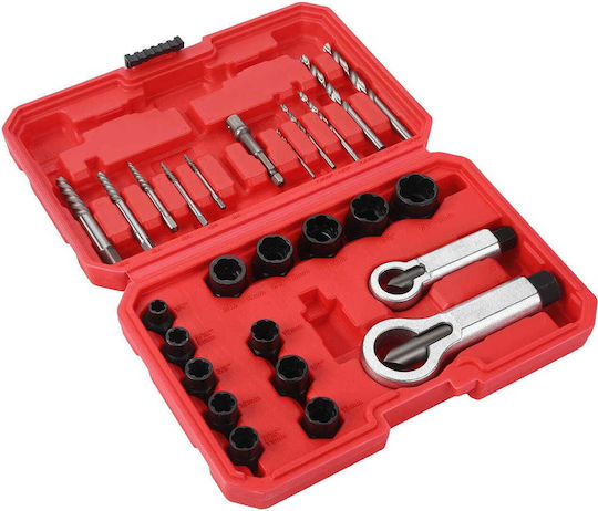 Extractoare Pentru Șuruburi Rupte 26 Bucăți Kd5988