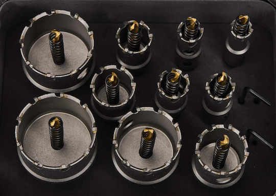 Ferăstraie Găurit TCT Pentru Metal 10 Bucăți KD10061