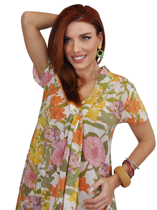 Καλοκαιρινό Maxi Φόρεμα Floral