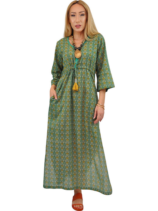 Summer Maxi Dress Green