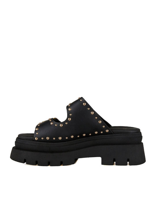 Дамски Сандали Flatforms Черни