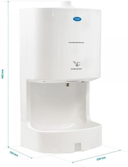 Limpio Dd2000s Sensor Disinfectant Dispenser 2000 Ml White