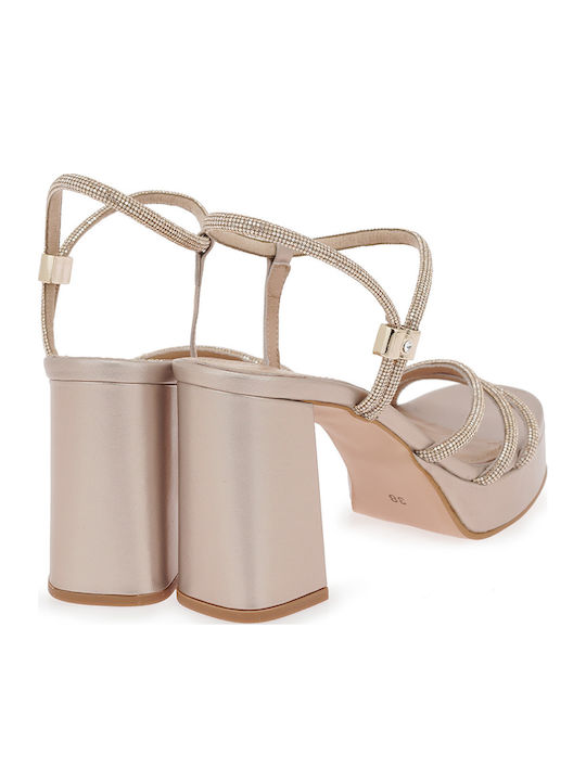 Leather Beige Sandals