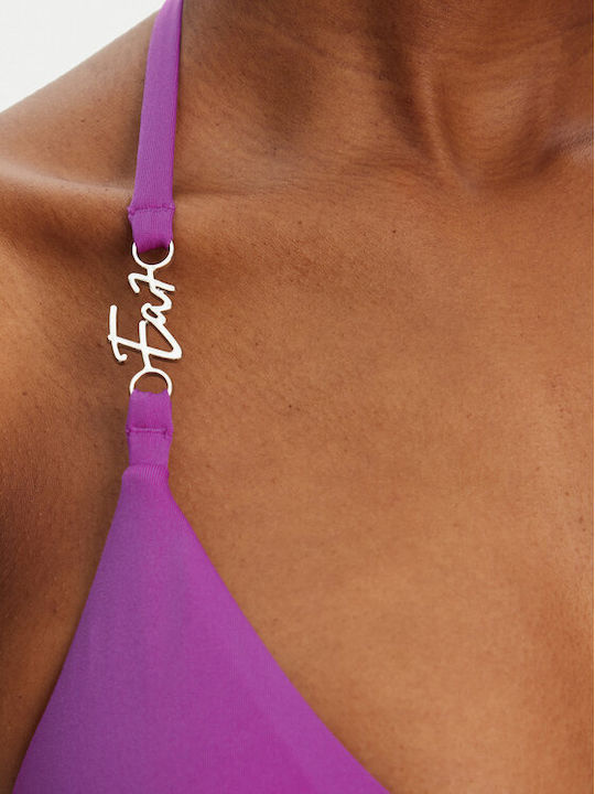 Set Bikini Triunghi Violet