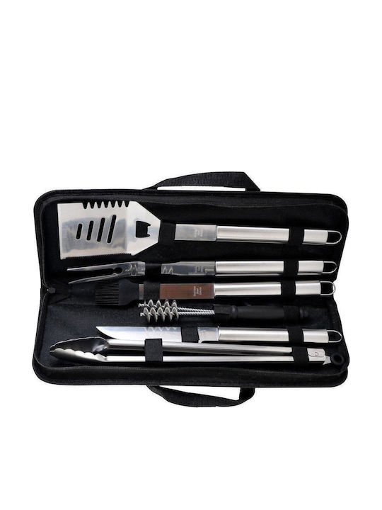 8-piece Grill Set Stainless Steel Zokura