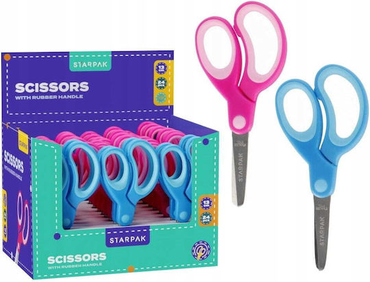 Ergonomic Children's School Scissors Rounded 13 Cm