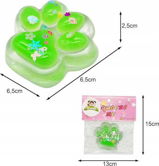 Taba World Squishy Αφρώδες Κίτρινο