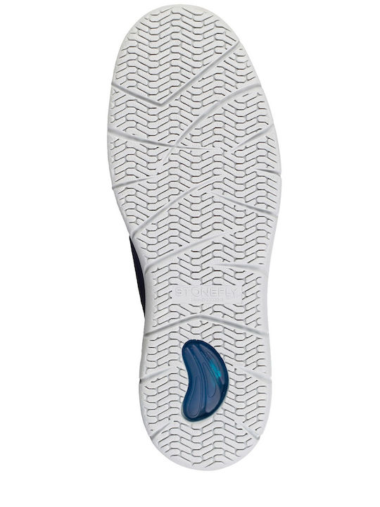 Suede Men's Moccasins in Blue Colour Regular Fit