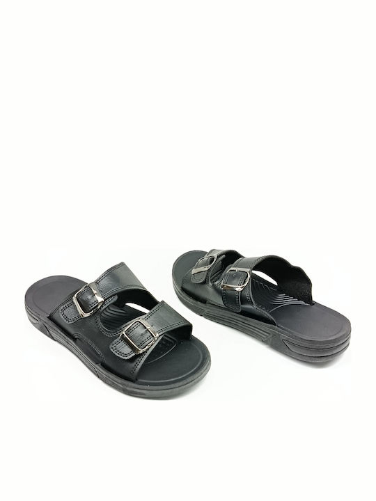 Herrensandalen in Schwarz Farbe