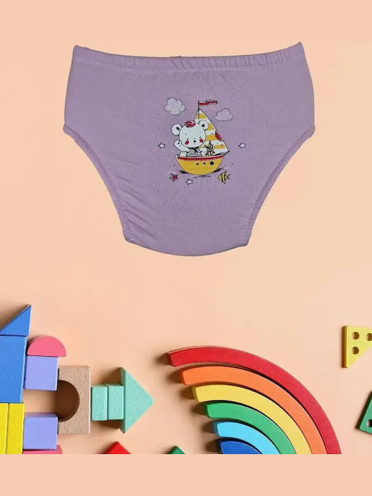 Poopes Set Kids Underwear Potty Training Pants 3 Pieces Multicolour