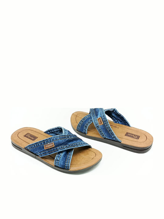Men's Sandals in Blue Color