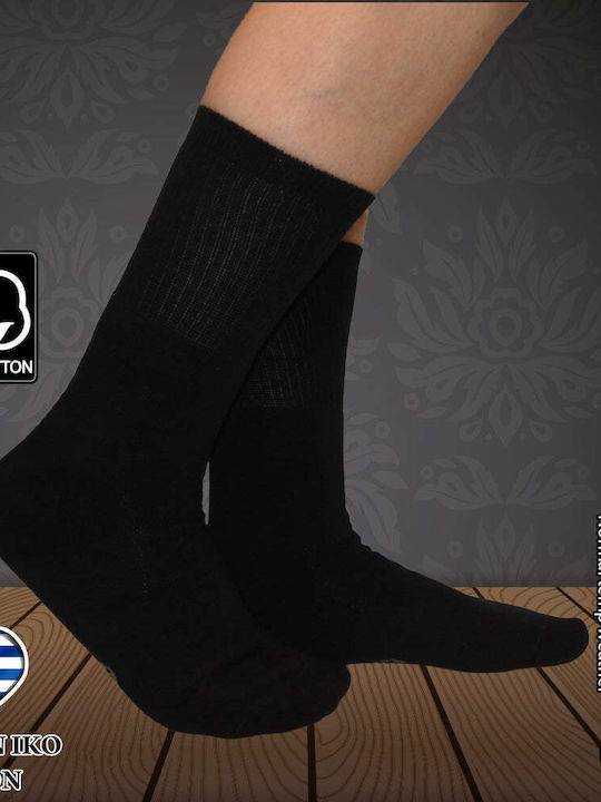 Dimi Socks Μπασκετικές Κάλτσες Μαύρες 1 Ζεύγος