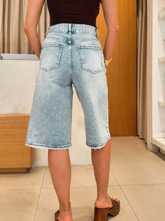 Γυναικεία Βερμούδα Τζιν Crystal Denim