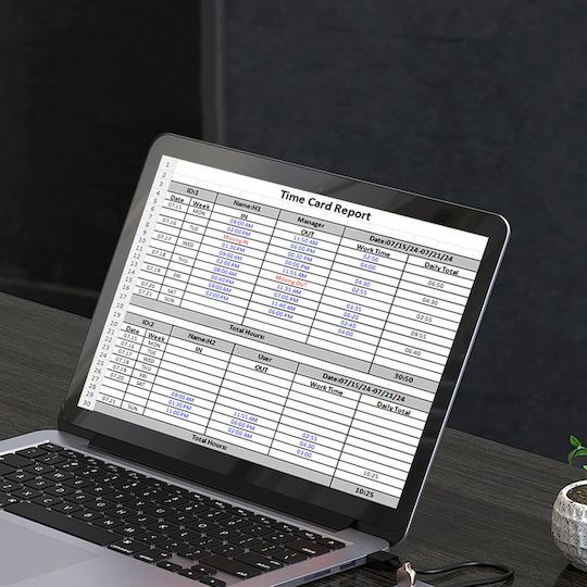 Attendance Time Clock for Access with Fingerprint and Card
