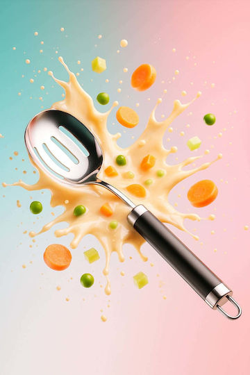 SteweHome Silver Sauce Spoon