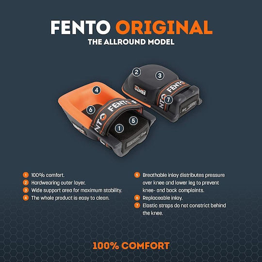 Επιγονατίδες Εργασίας Fento Original 80221