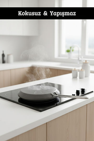 SteweHome Doppelte Omelette-Maker aus Stahl mit Steinbeschichtung 33cm