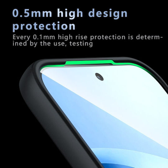 Matte Σκληρή Θήκη Transparent Black Xiaomi 17t Pro 5g