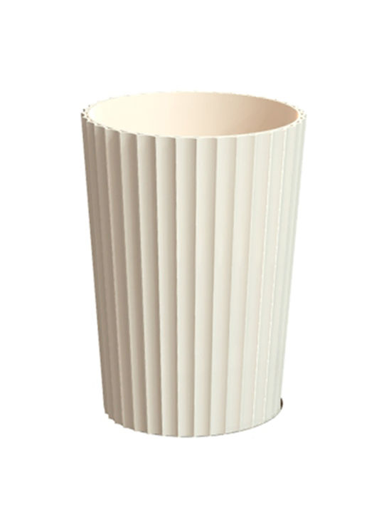 SteweHome Set Accesorii Baie Plastic Bej 5 Bucăți