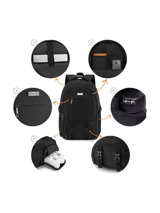 Zagatto Rucsac Impermeabil 32l Negru