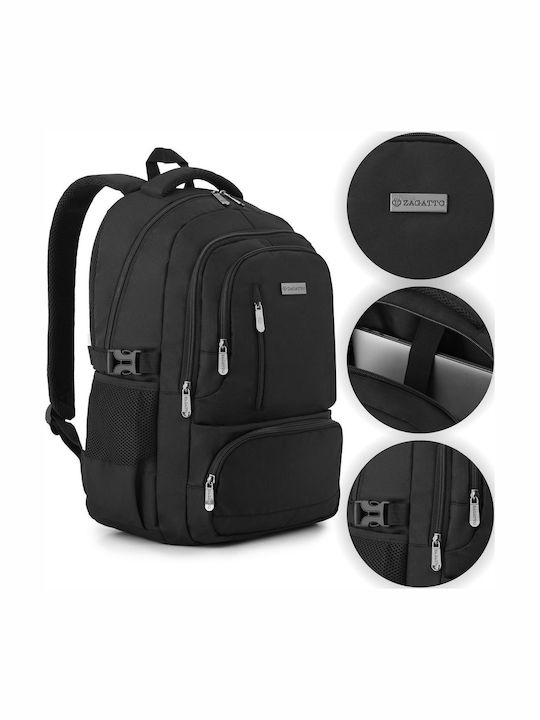 Zagatto Backpack Αδιάβροχο 27lt Μαύρο