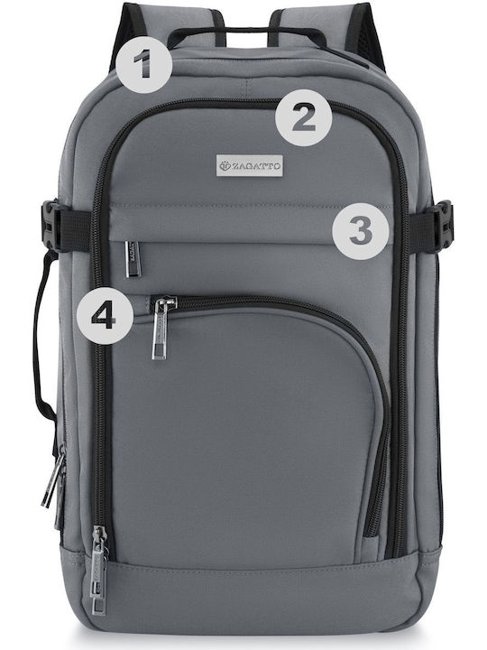 Zagatto Rucsac Impermeabil 20l Gri