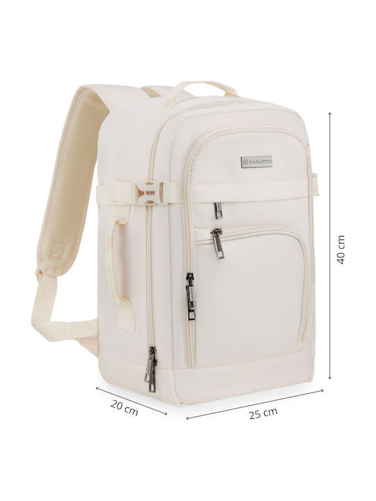 Zagatto Backpack Αδιάβροχο 20lt Μπεζ