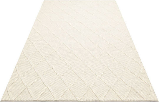SteweHome Handmade Beige Runner Rug 80x150cm