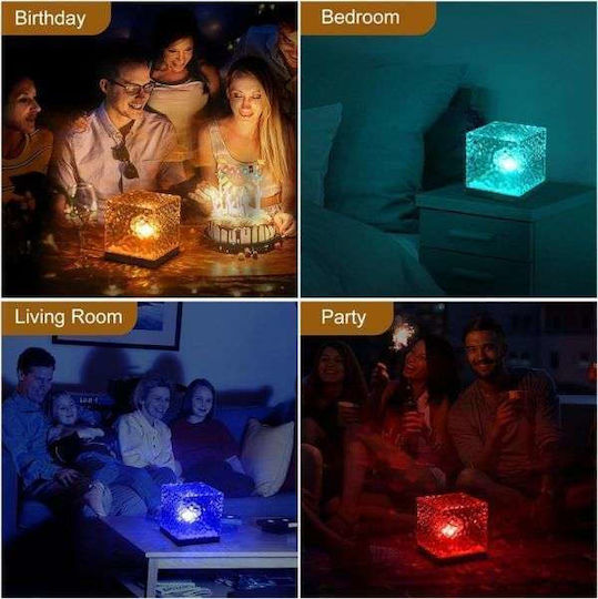 Andowl Διακοσμητικό Φωτιστικό LED RGB