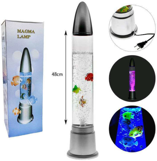 Διακοσμητικό Φωτιστικό LED Lava Lamp