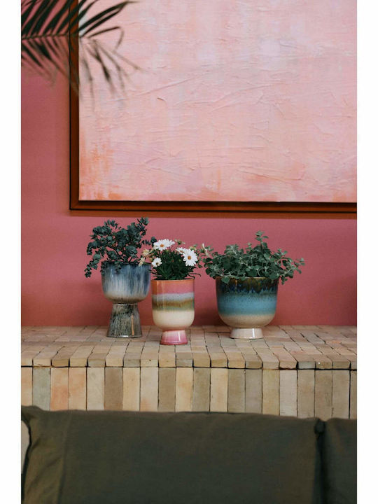 HK Living Multicolour Plant Pot 20.5x20.5x20cm