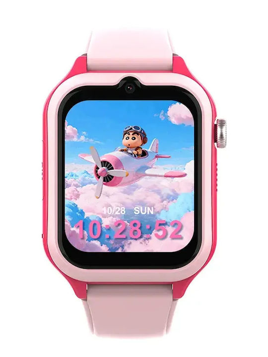 Nubki Kids' Smartwatch 4G with GPS & Pink Camera