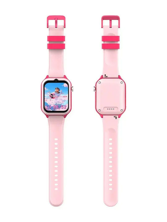 Nubki Kids' Smartwatch 4G with GPS & Pink Camera
