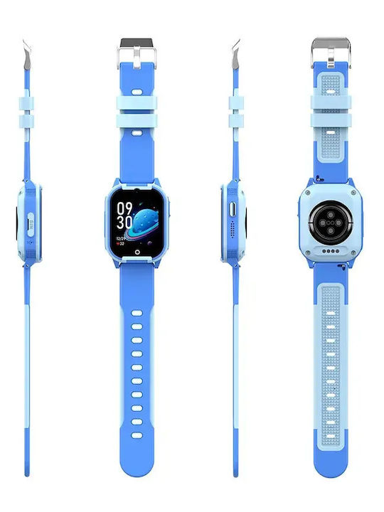 Nubki Kinder-Smartwatch 4G mit GPS und Kamera Blau